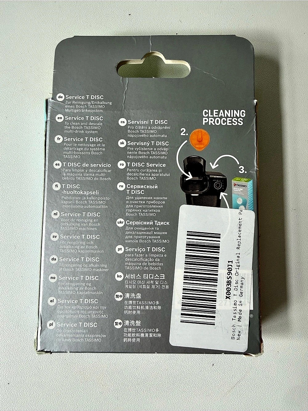 Tassimo Service T Disc Coffee Machine Service Disc NWT - Picture 2 of 2